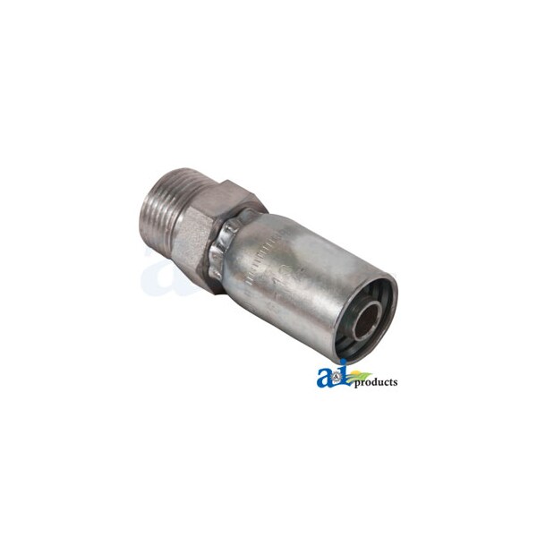(HC-MF) Male Seal Lok - Rigid - Straight (w/ O-Ring) 4" x3" x1"